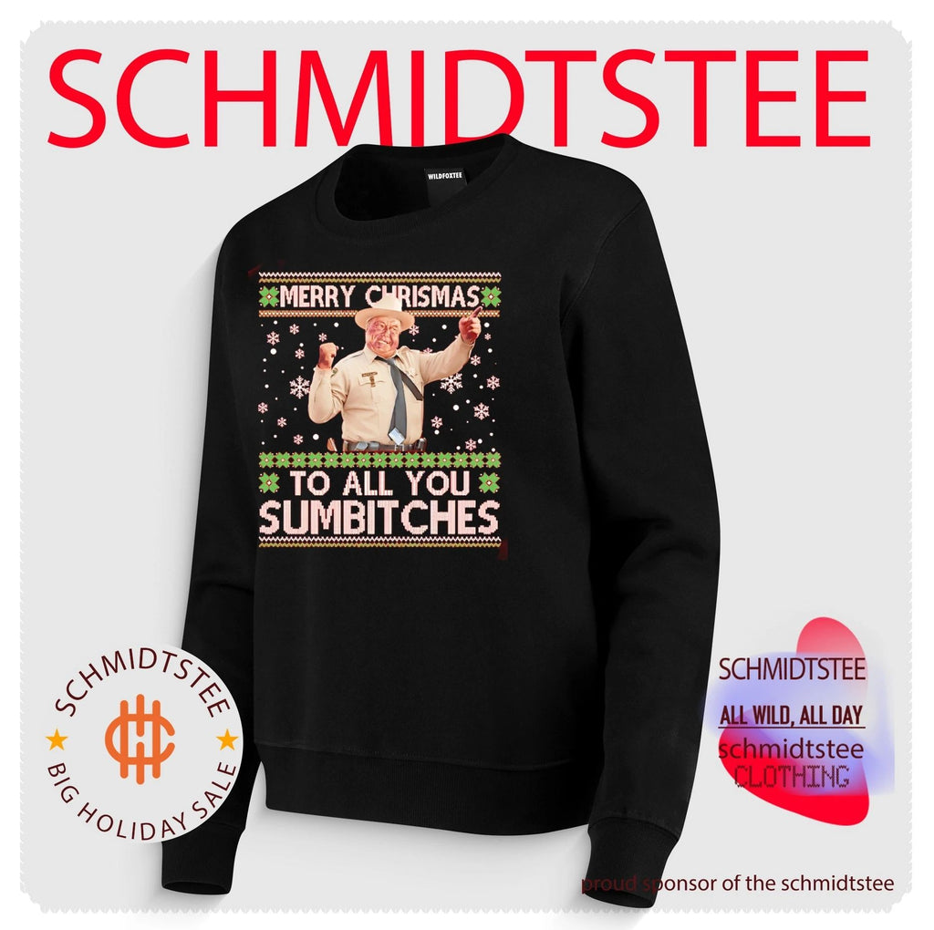Merry Christmas To All You Sumbitches ugly shirt