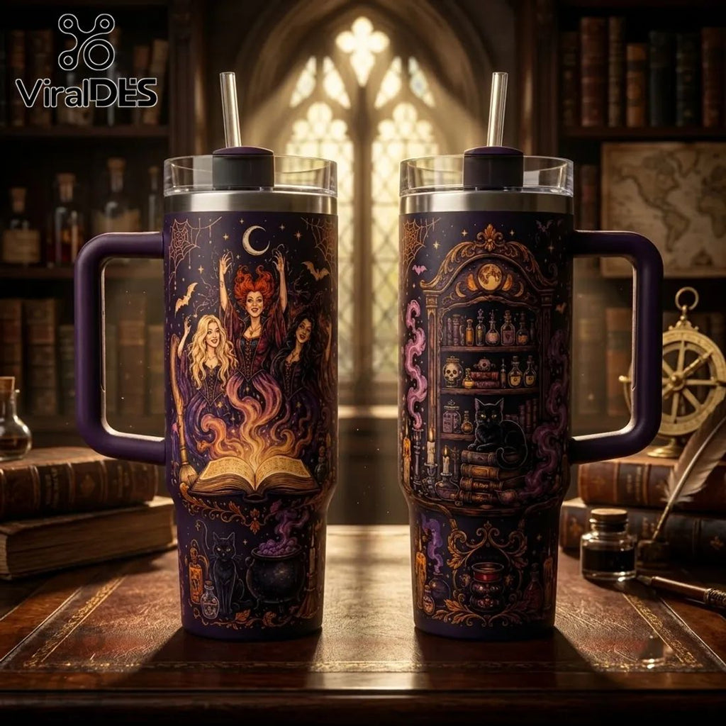 Hocus Pocus Potion Shelf 40oz Stanley Tumbler