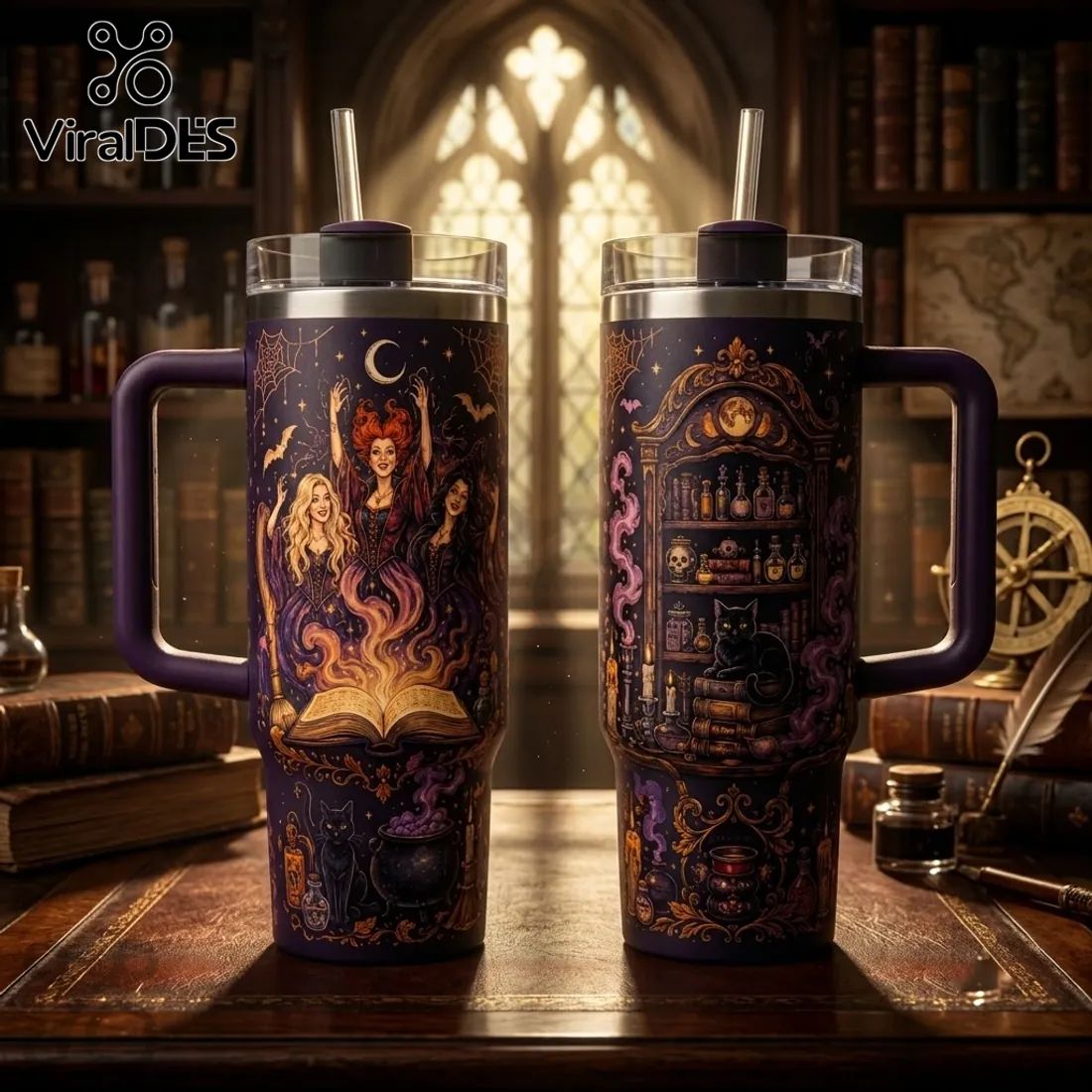 Hocus Pocus Potion Shelf 40oz Stanley Tumbler