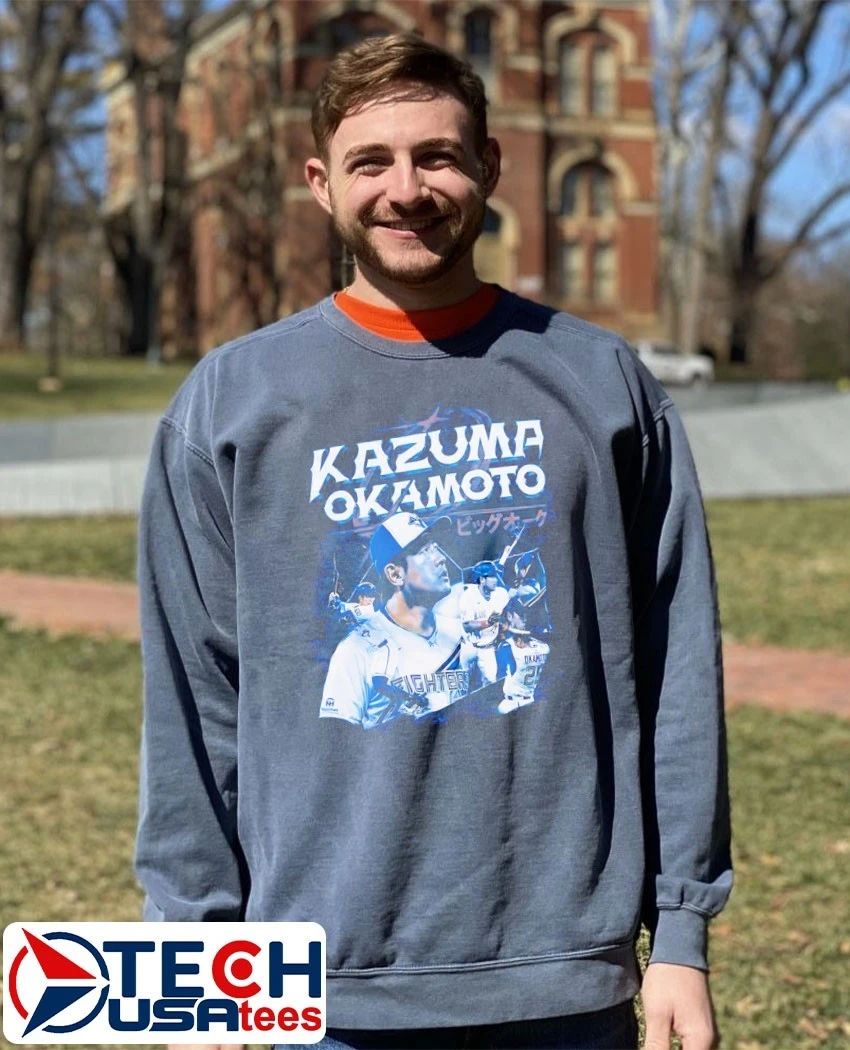 Toronto Blue Jays Kazuma Okamoto graphic shirt