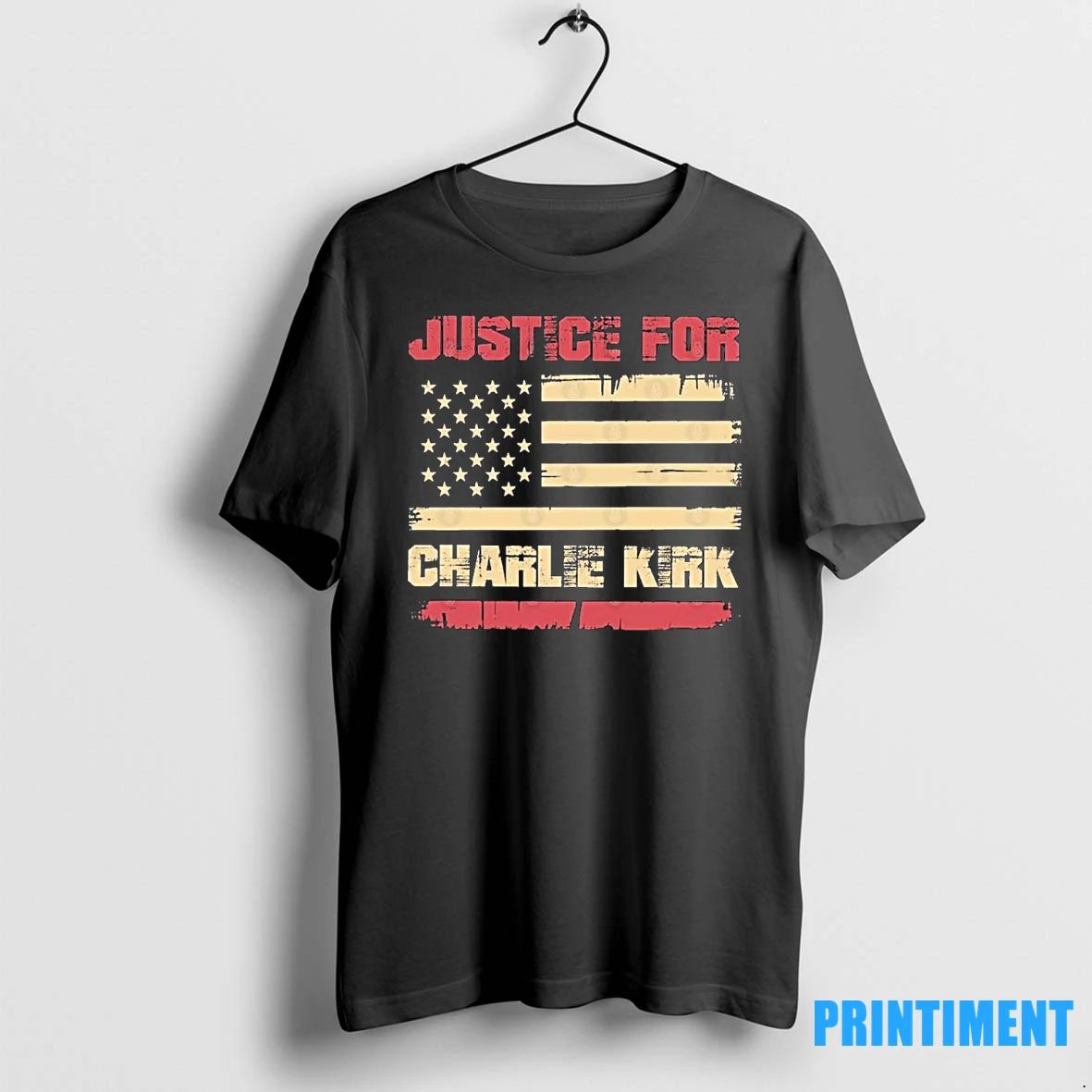Justice For Charlie Kirk Vintage Flag Tshirts Sweater