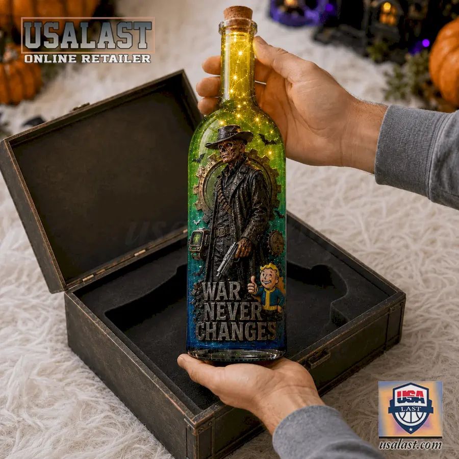 Fallout Halloween Edition Bottle Lamp