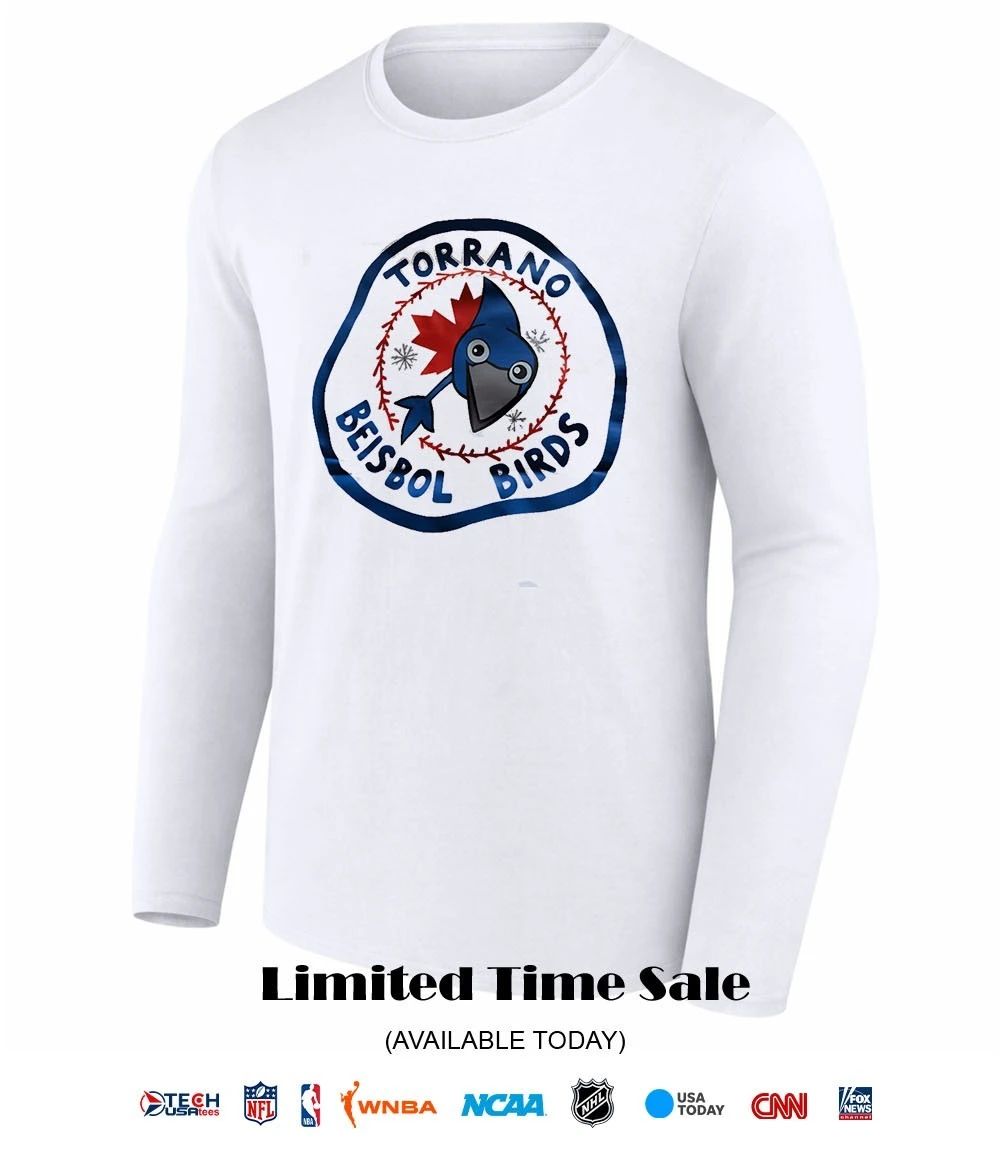 Torrano Beisbol Birds Toronto Blue Jays ogo shirt