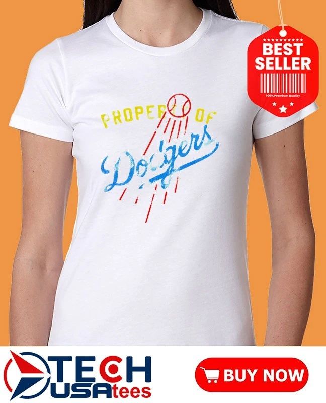 Property of Los Angeles Dodgers Cooperstown shirt