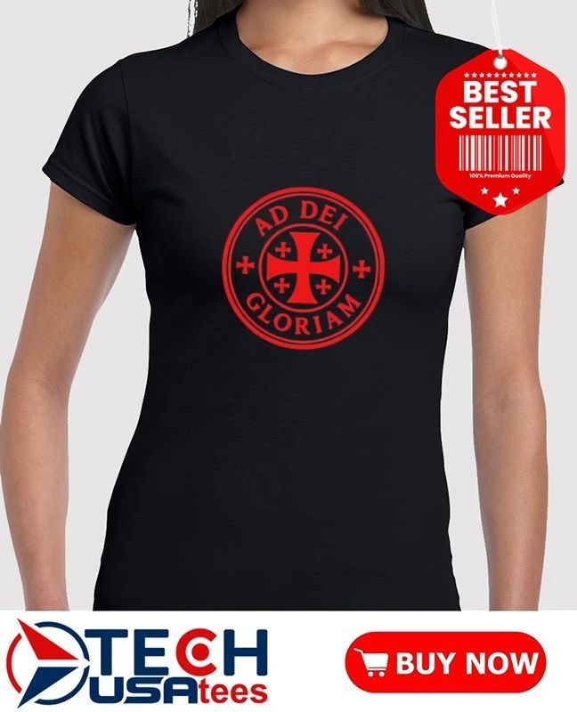 Ad Dei Gloriam logo shirt