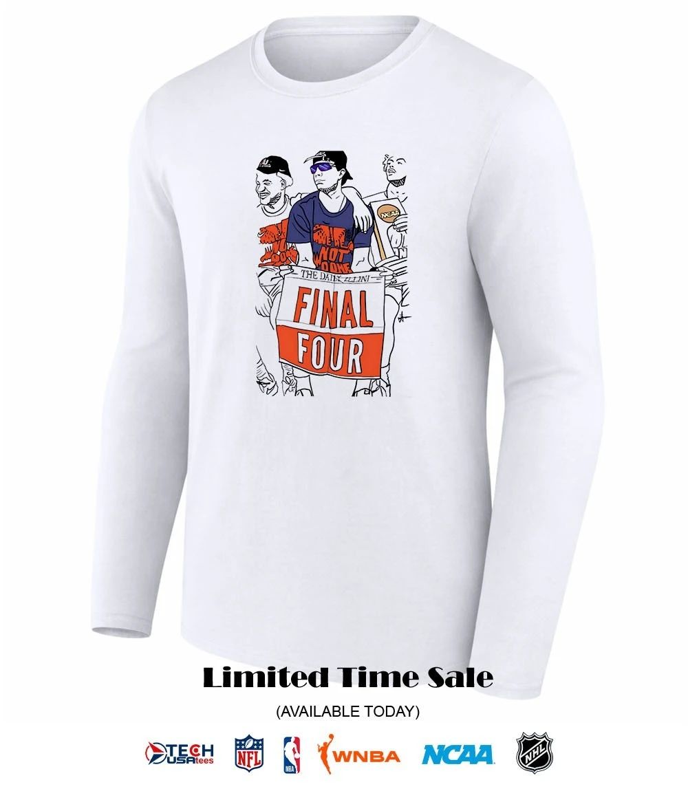 The Daily Illini Final Four 2026 art shirt