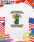 Grinch My attitude is a result of your actions if you don’t like it blame yourself shirt