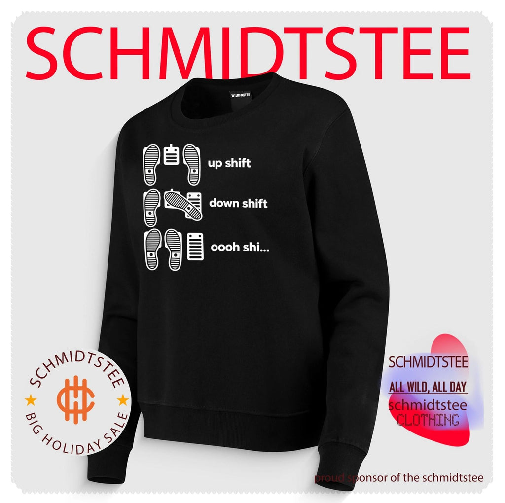 Transmission Car Pedal Up Shift Down Shift Oh Shit shirt