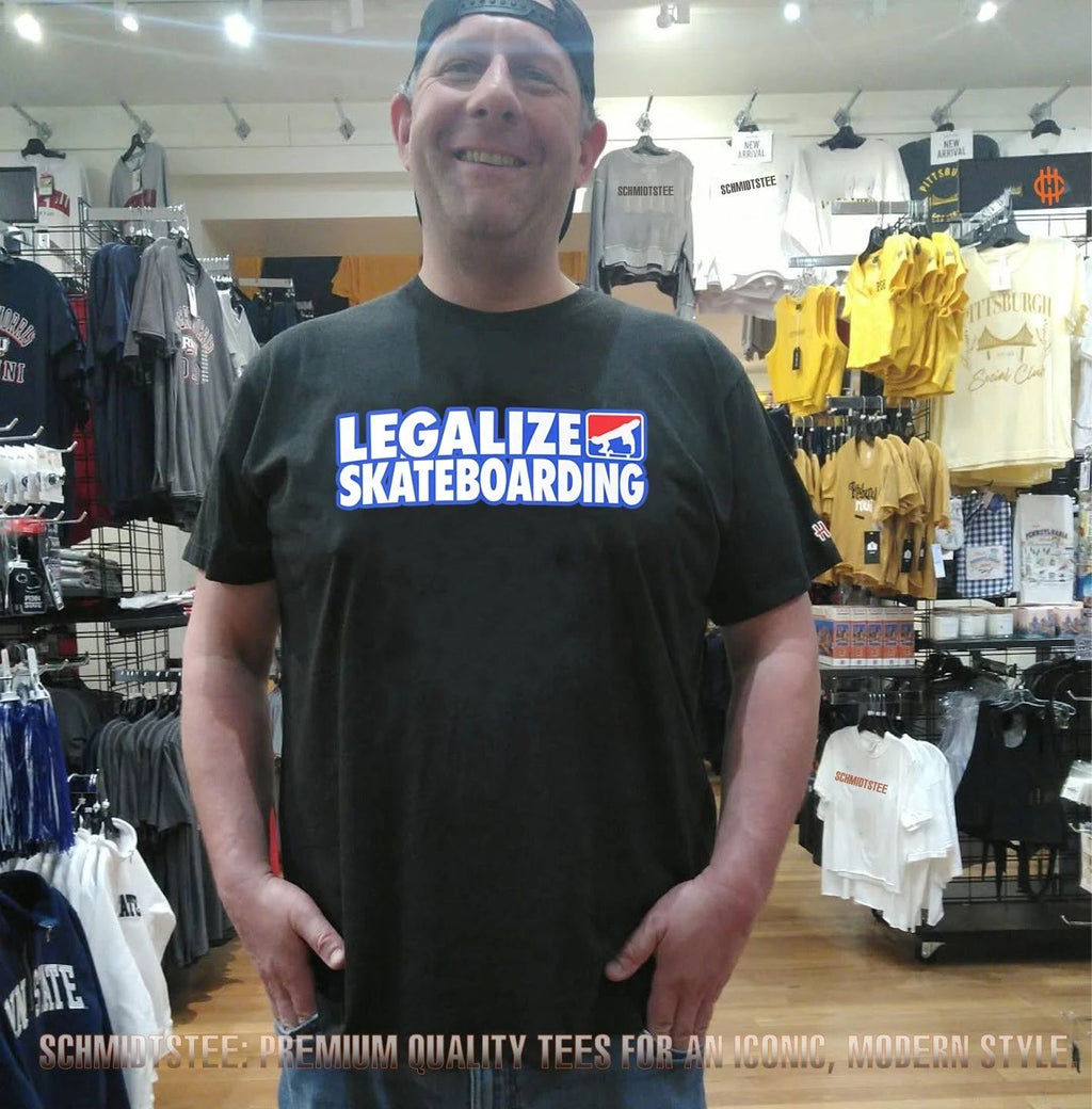 Cody Jon Legalize Skateboarding 2026 logo shirt
