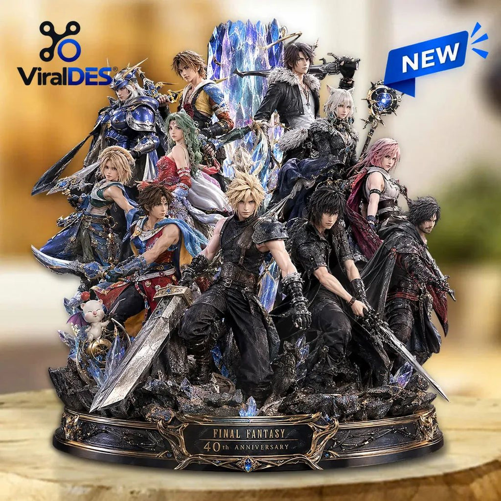 Final Fantasy 40th Anniversary Acrylic Plaque