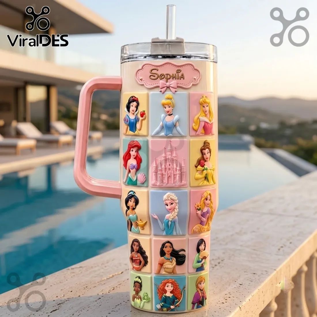 Sophia Magic Princess Limited Edition 40oz Tumbler
