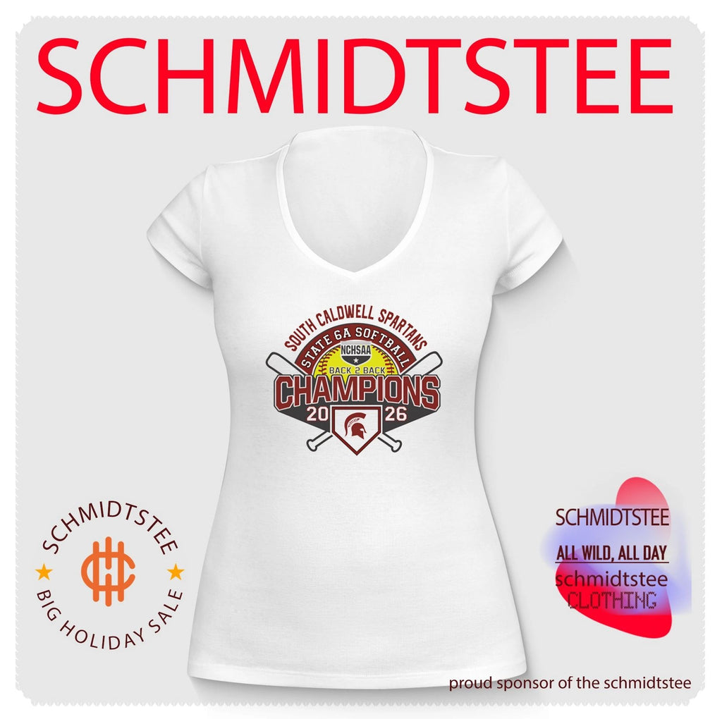 South Caldwell Spartans 2026 NCHSAA State 5A Softball Champions shirt