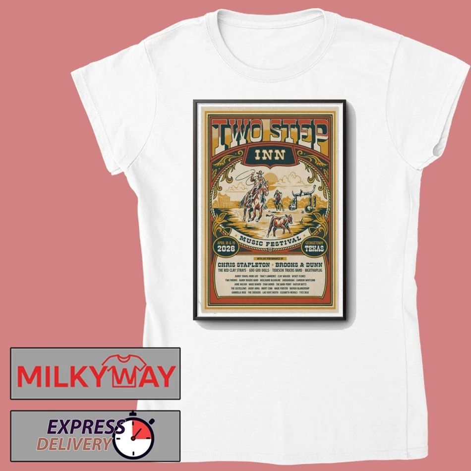 Apr 18-19 2026 Two Step Inn Commemorative Poster shirt