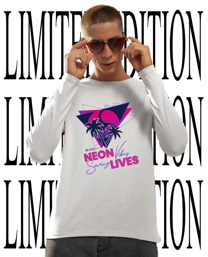 Neon Vibes Saving Lives shirt