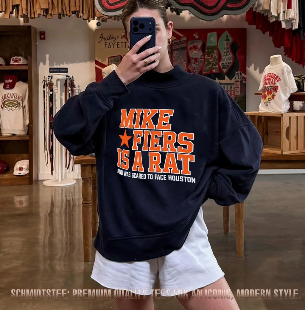 Houston Astros Mike Fiers Is A Rat and was scared to face Houston Scandal shirt