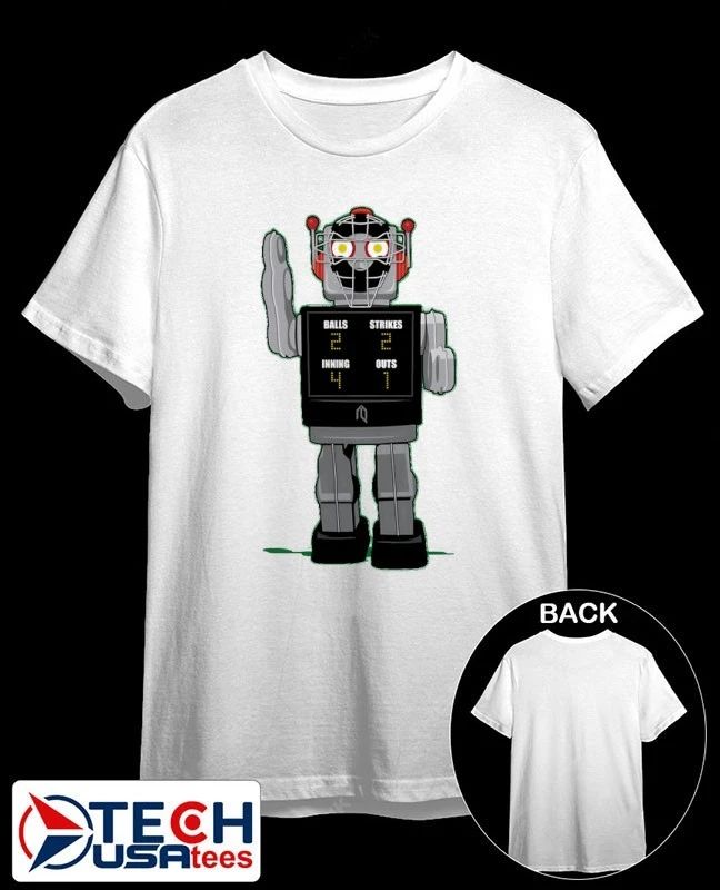 2 for 2 robot shirt by athletelogos