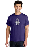 Alien-Character Mens Graphic Tee, 100% Cotton, Casual Summer Wear