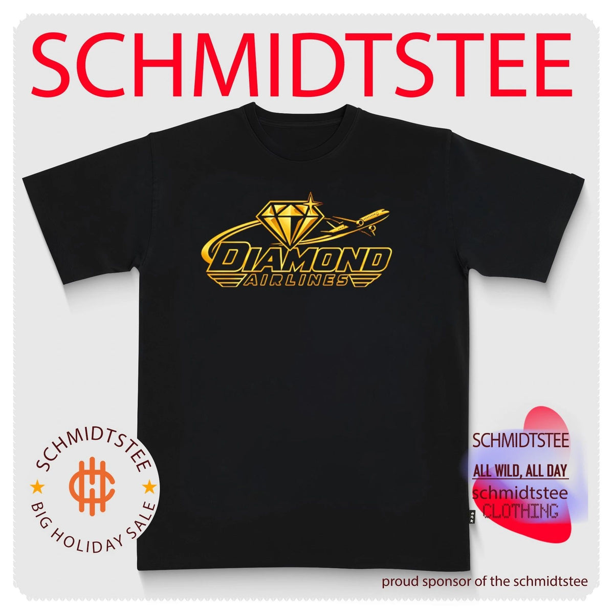 Joey Knight Jr. The Establishment Diamond Airlines shirt