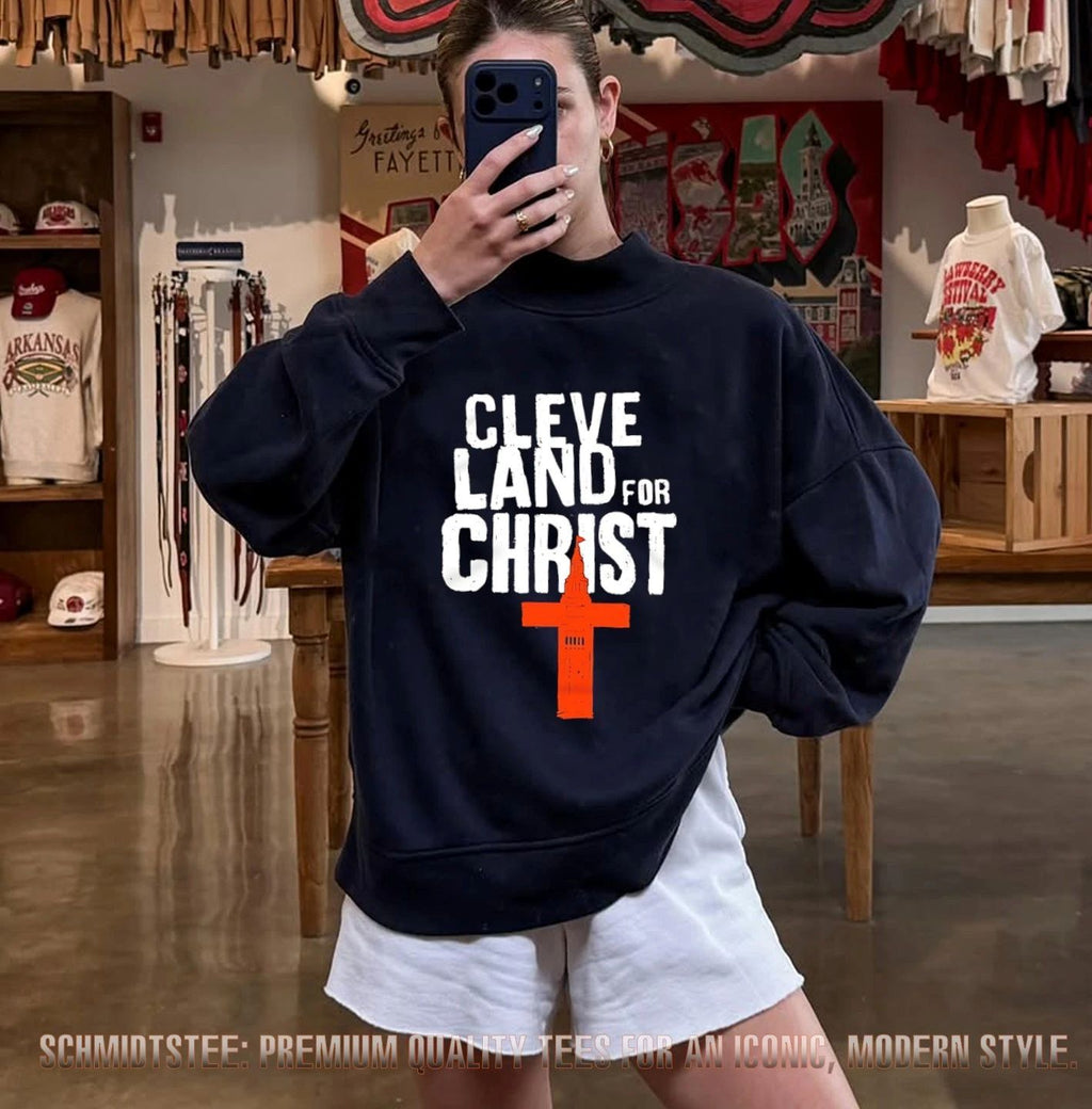 Cleveland Browns Cleveland For Christ Orange and Brown shirt