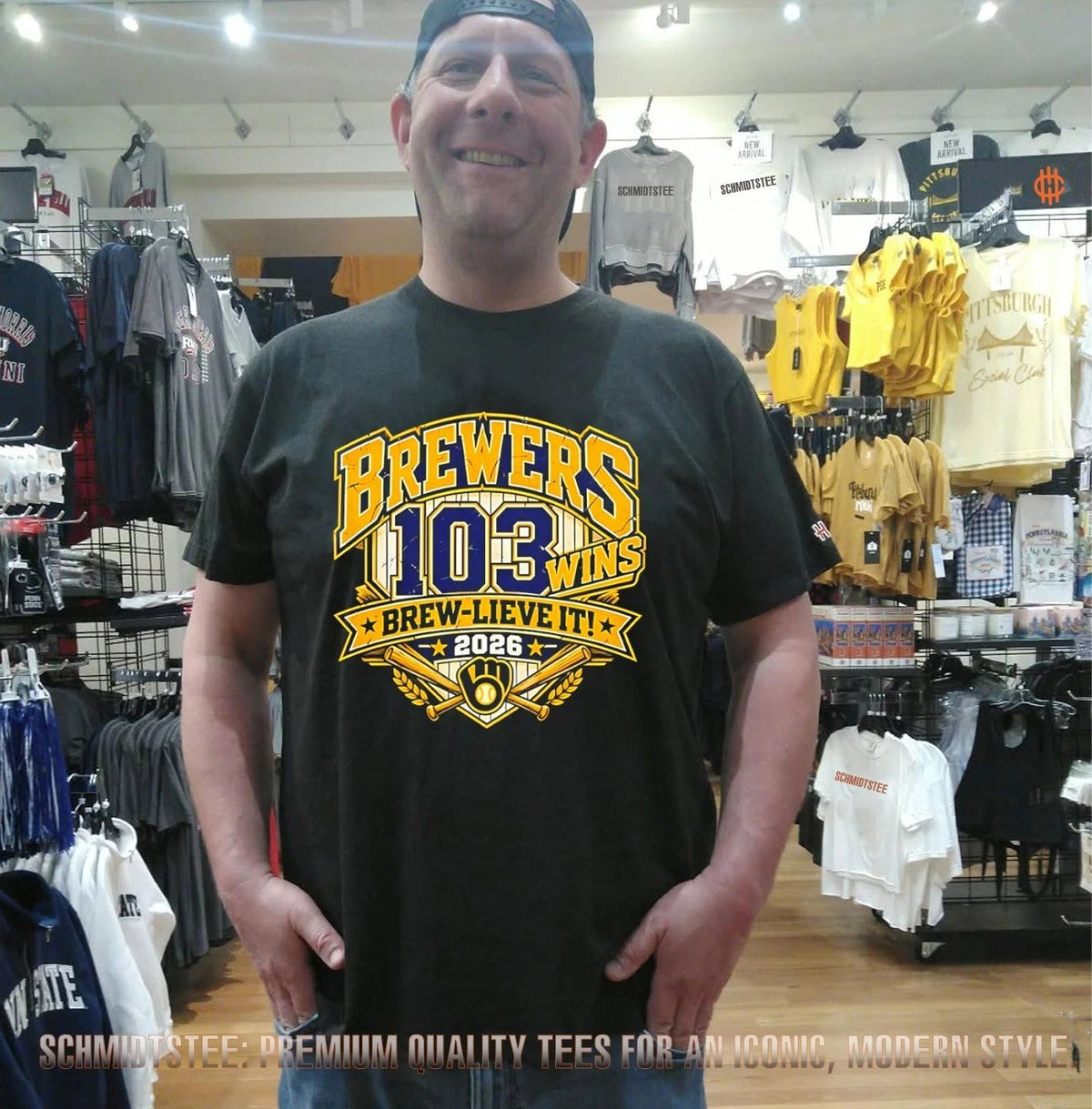 Milwaukee Brewers 103 Wins Brew-Lieve It 2026 Shirt
