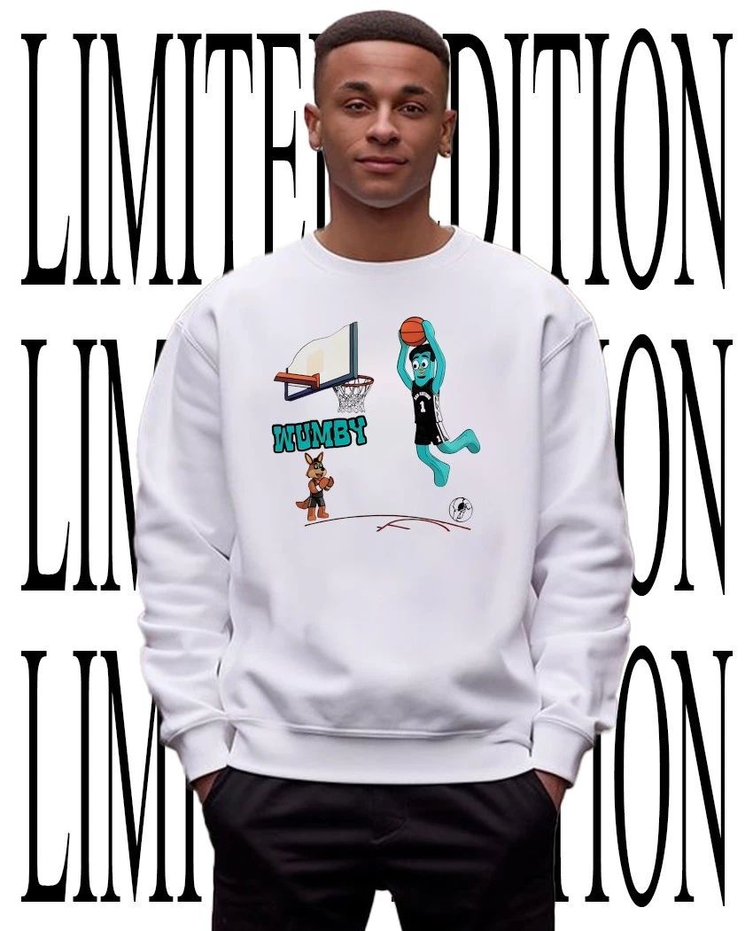 Wumby Gumby San Antonio Spurs Basketball #1 Victor Wembanyama Cartoon shirt