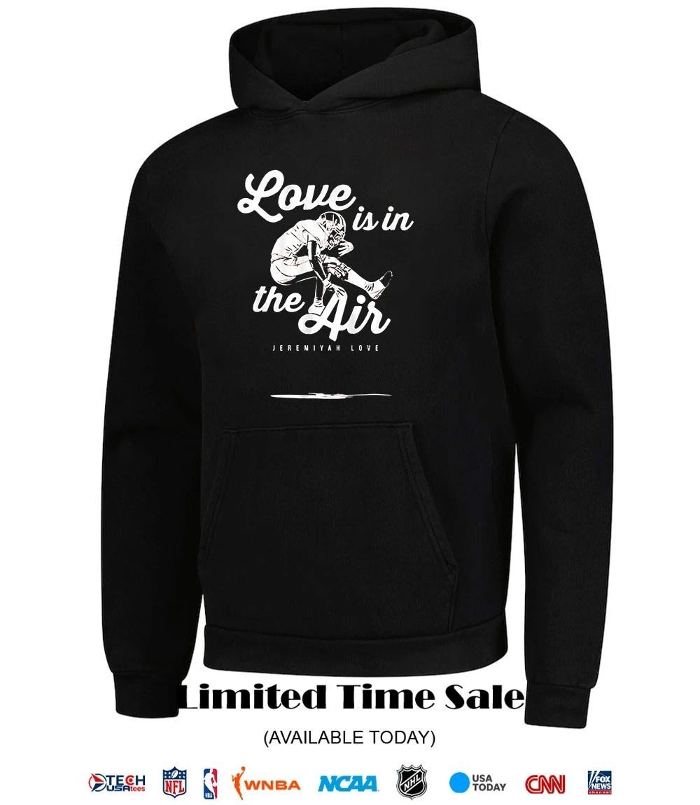 Jeremiyah Love is in the Air Arizona Cardinals shirt