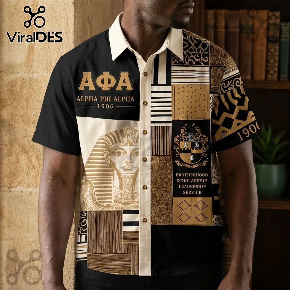 Alpha Phi Alpha Fraternity 1906 Heritage Short Sleeve Shirt