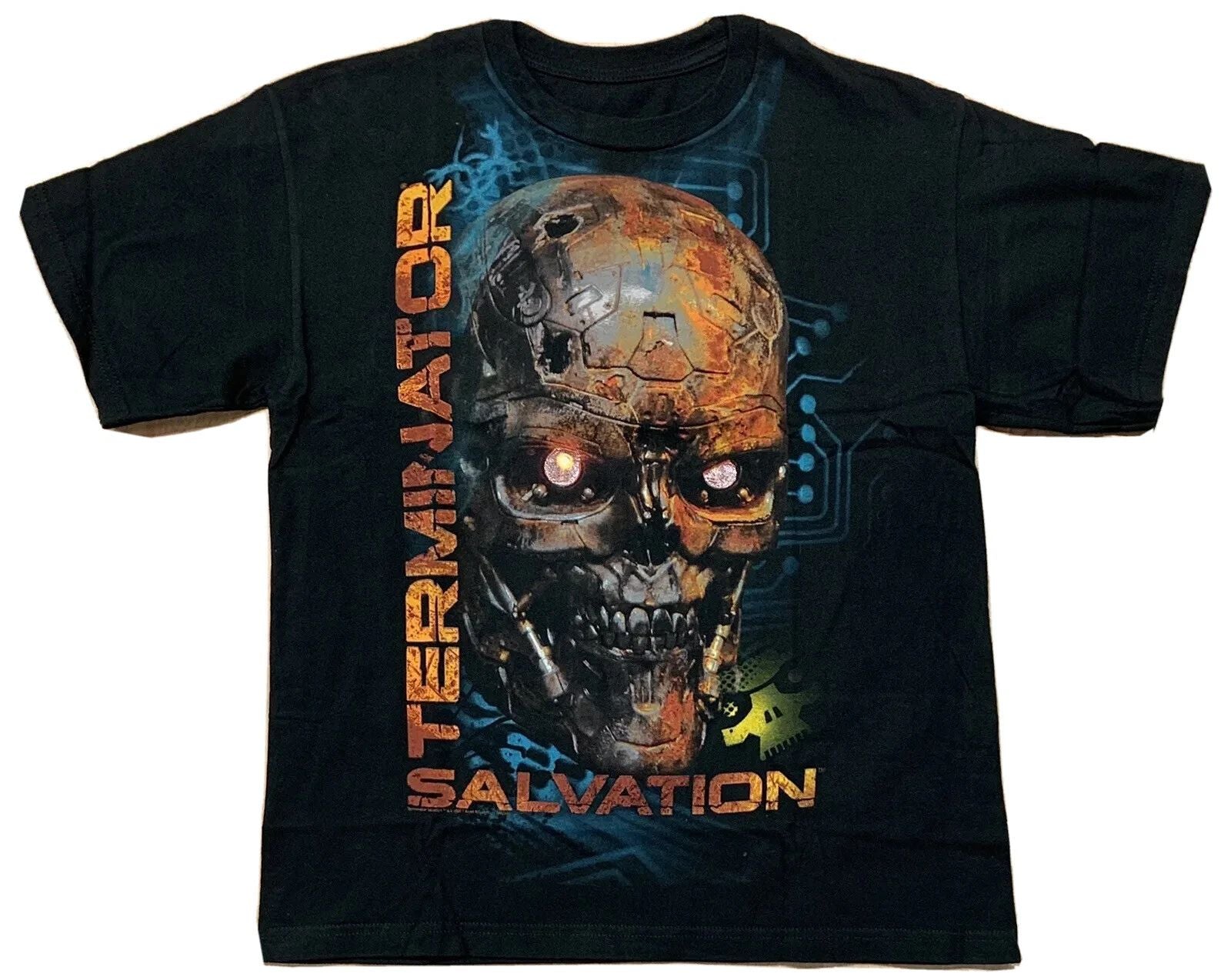 Terminator Salvation 1999 Movie T-Shirt Size Medium Black 100% Cotton RARE
