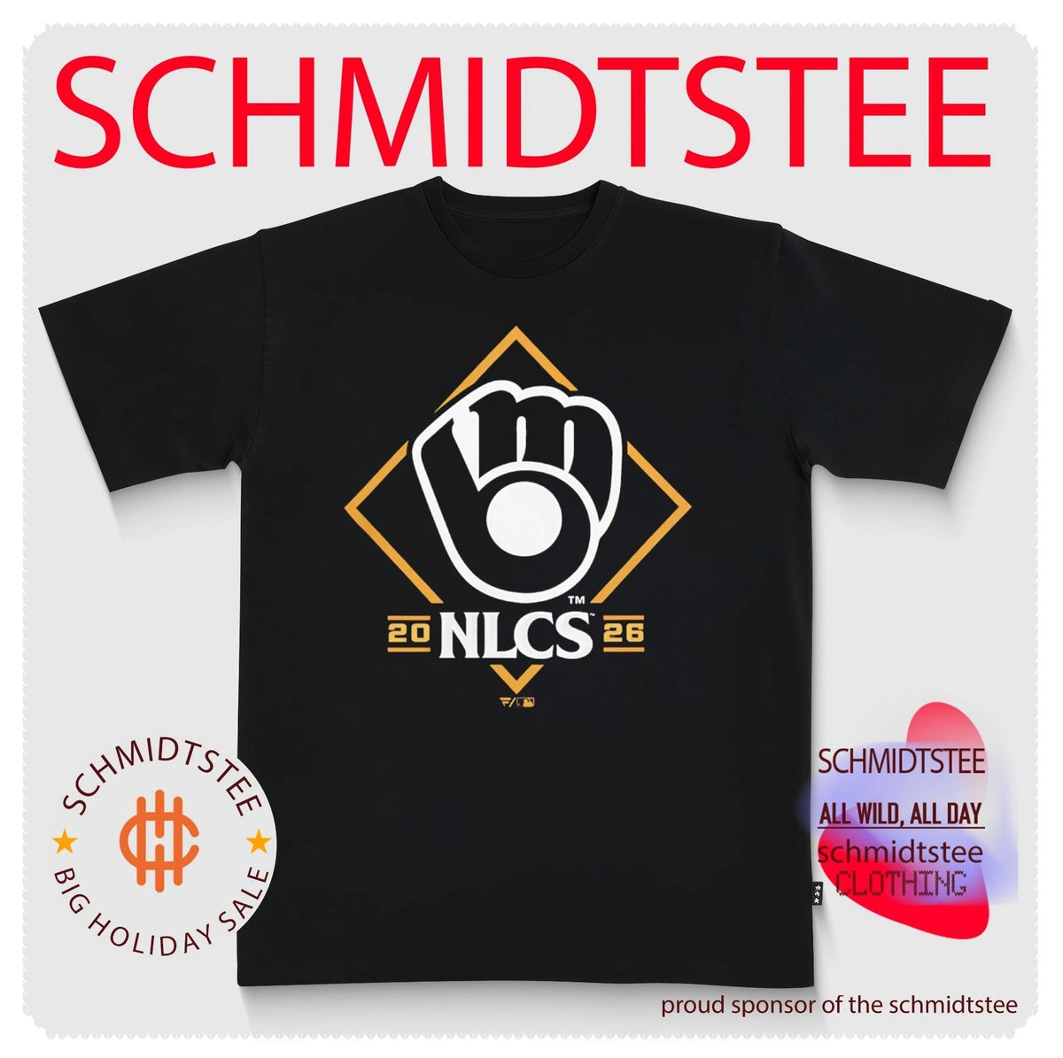 Milwaukee Brewers 2026 National League Division Series Champions Locker Room shirt