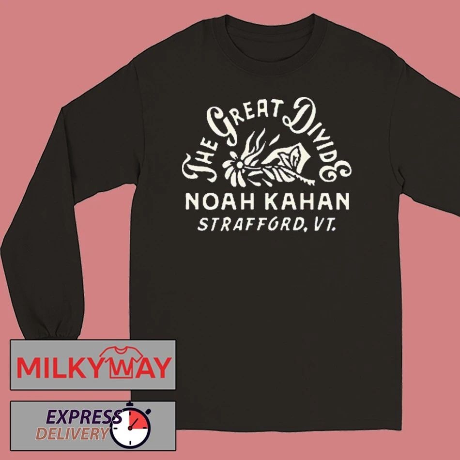 Noah Kahan The Great Divide Wildflower Strafford VT shirt