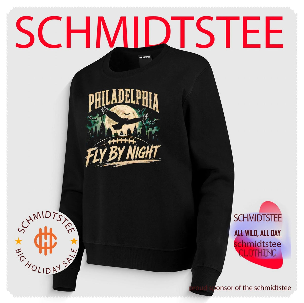Philadelphia Fly by Night Football Skyline shirt