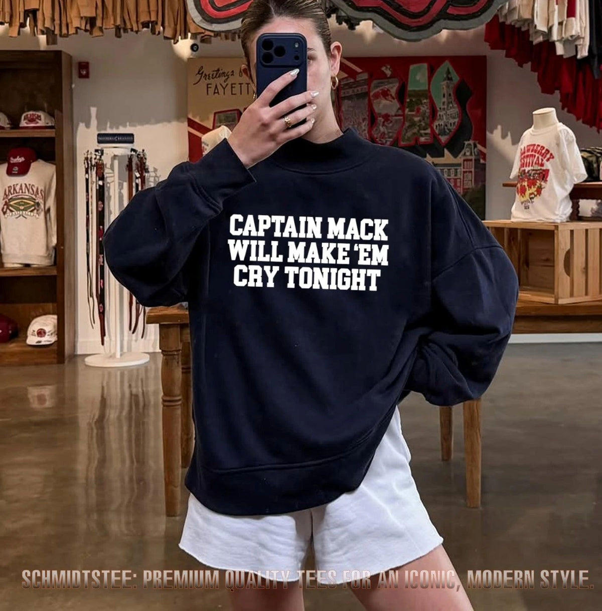 Captain Mack Will Make Em Cry Tonight Shirt