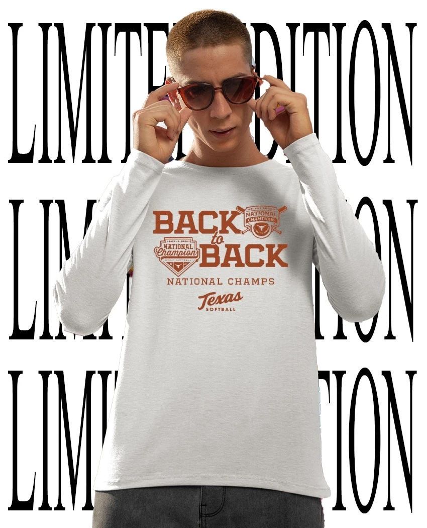 Texas Longhorns Softball Back-To-Back National Champions 2026 shirt