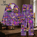 Hocus Pocus Sisters Purple Pajama Set