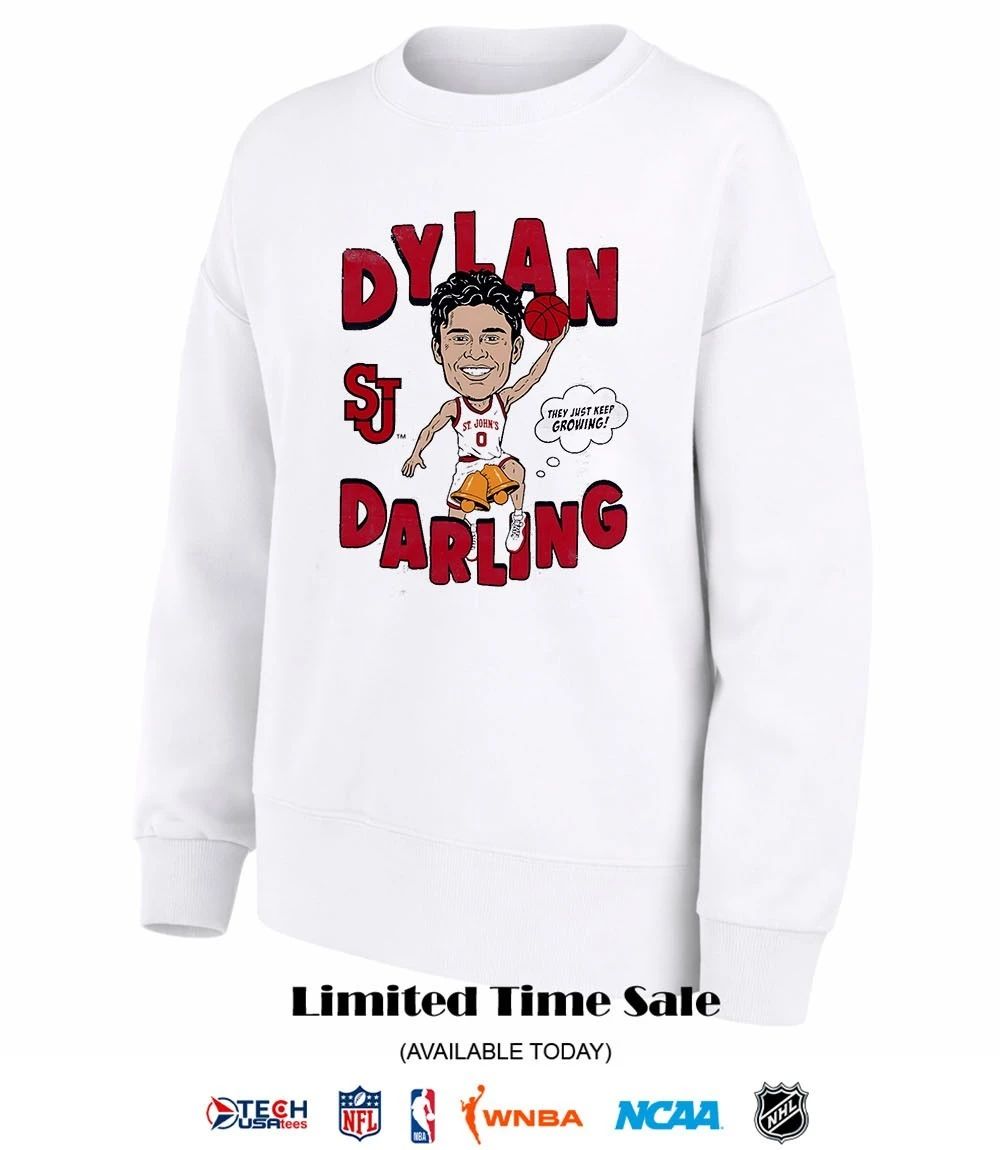 St. John’s Red Storm Basketball Dylan Darling they just keep growing shirt