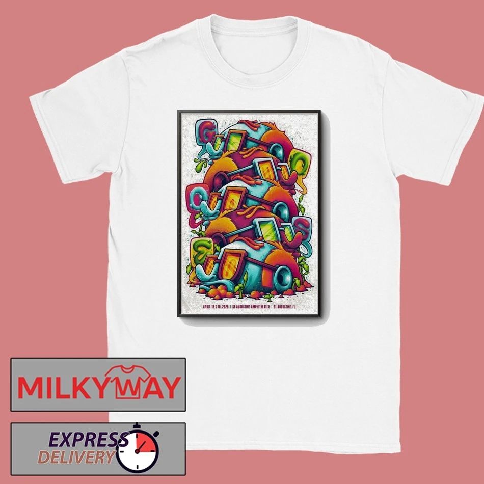 Goose St. Augustine Amphitheatre St. Augustine, FL Apr 18-19 2026 Poster shirt