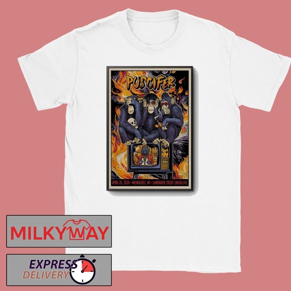 Puscifer Milwaukee WI 4 26 2026 Poster shirt