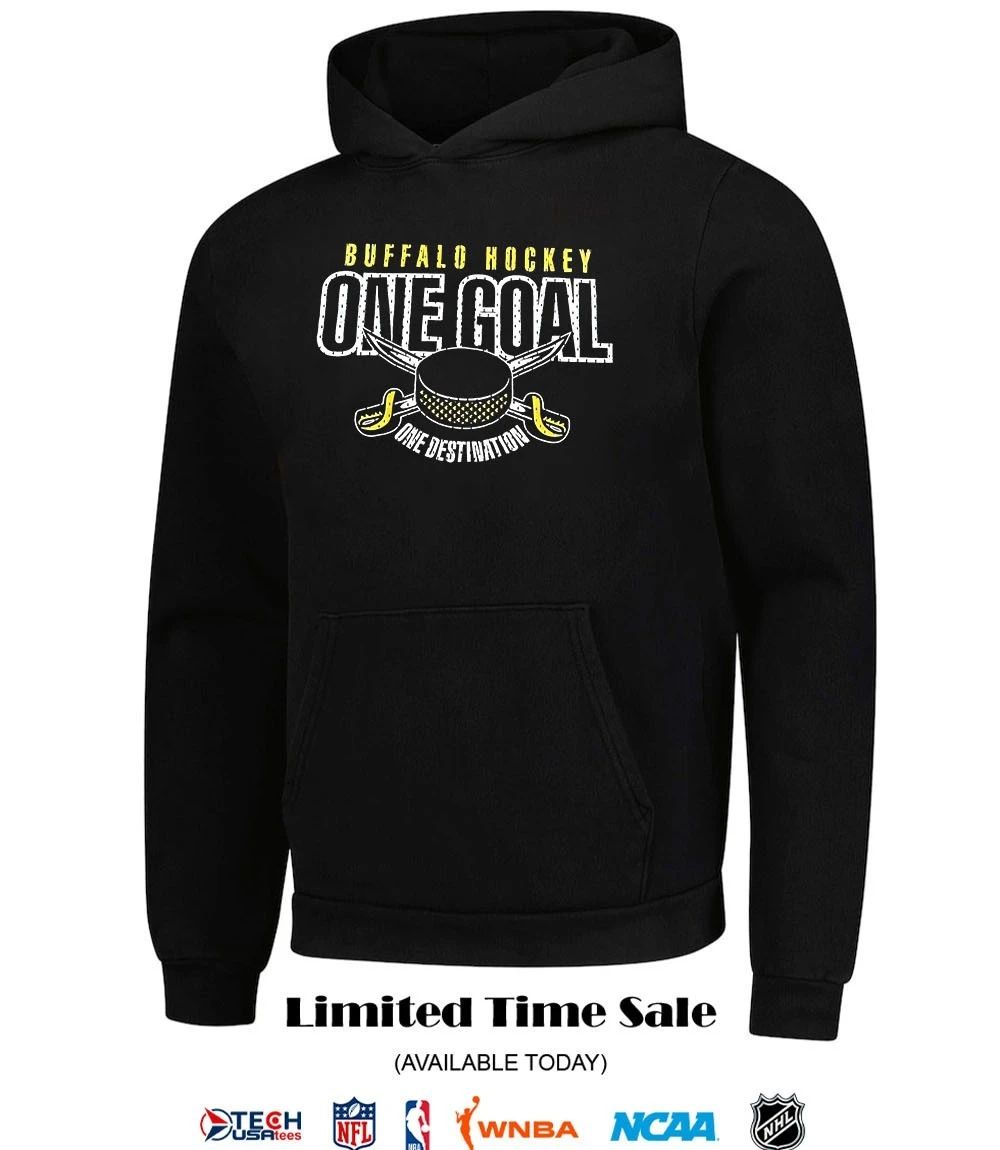 Buffalo Sabres Hockey one goal one destination shirt