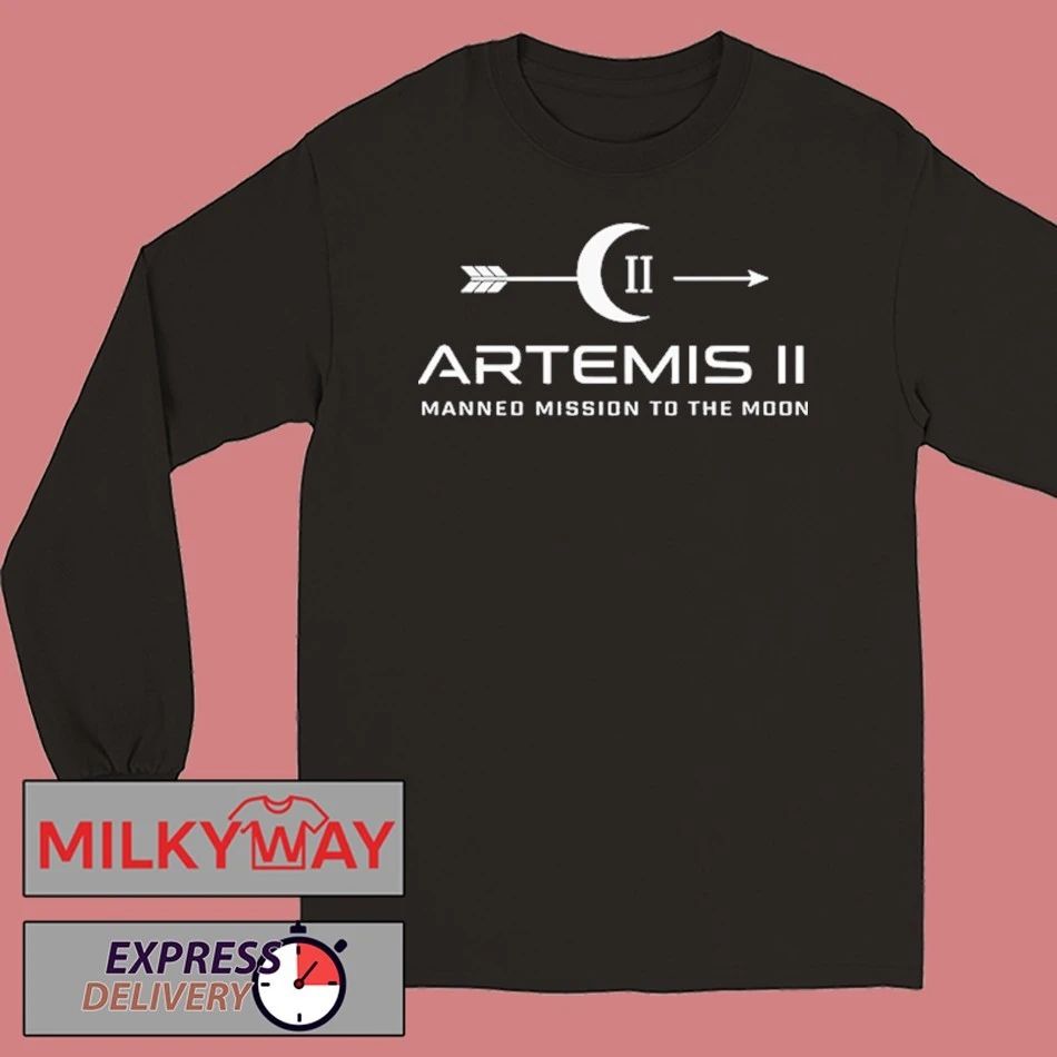 NASA Artemis II Manned Mission To The Moon shirt