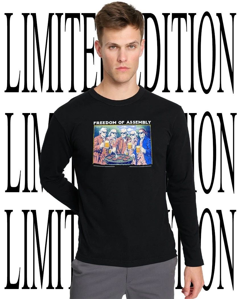 Freedom of Assembly BBQ shirt