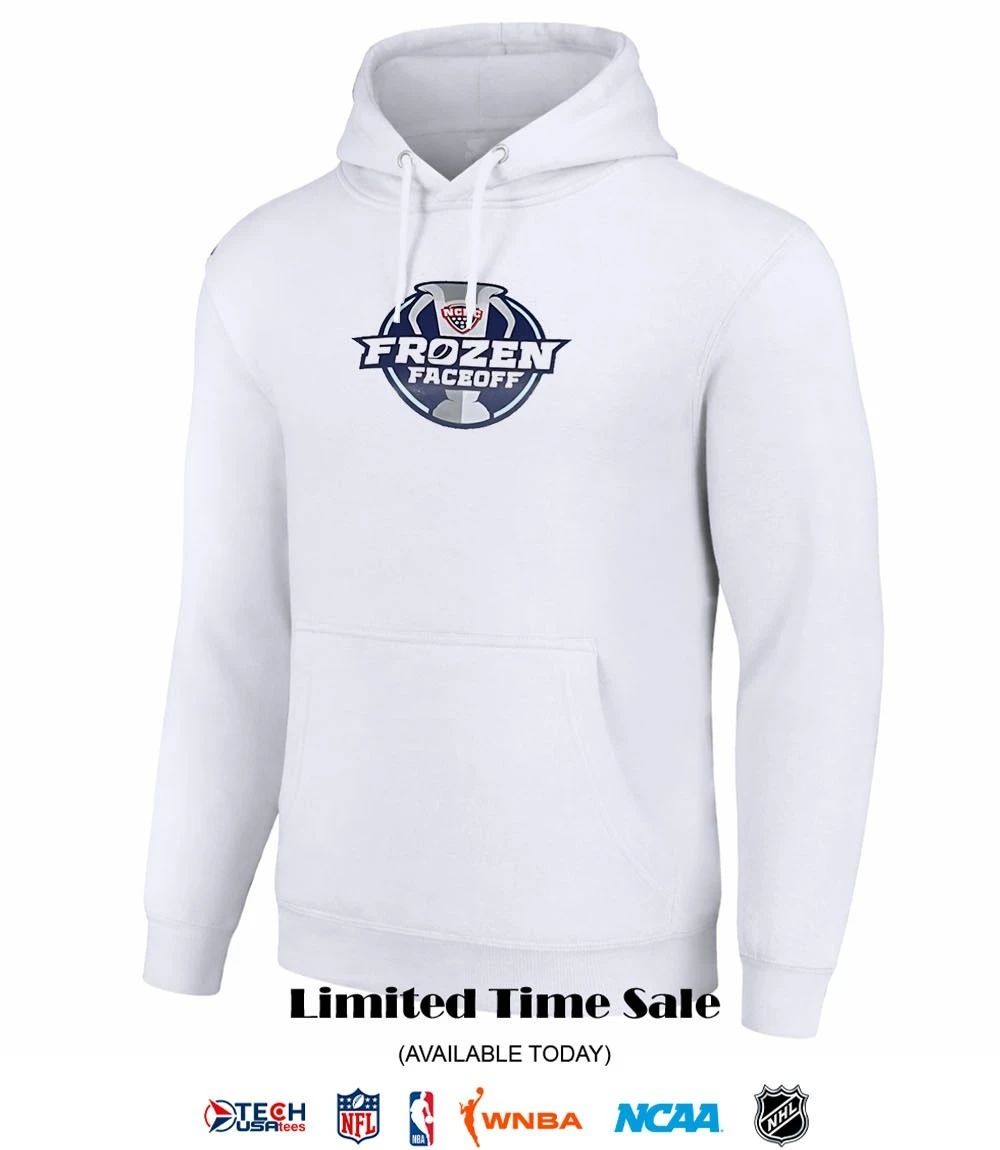 The NCHC Frozen Faceoff logo shirt