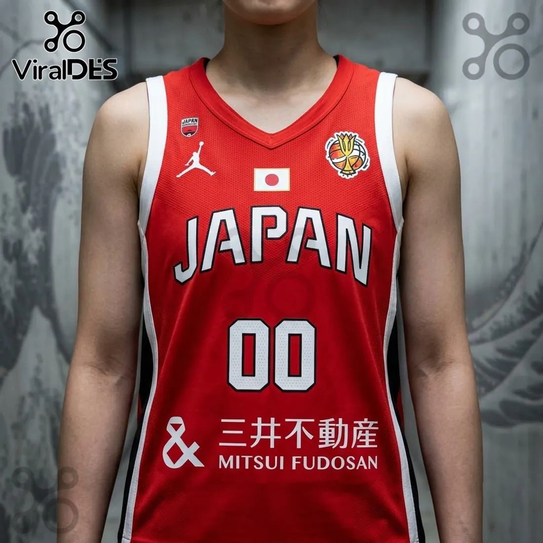 Japan Women’s National Basketball Team 2026 Red Replica Jersey