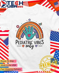 Pediatric Vibes only Cancer Awareness Month shirt