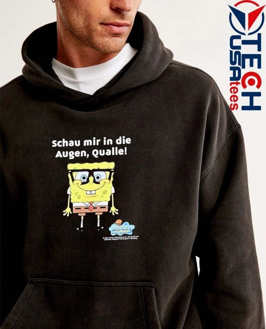 Sponge look me in the eyes Jellyfish shirt