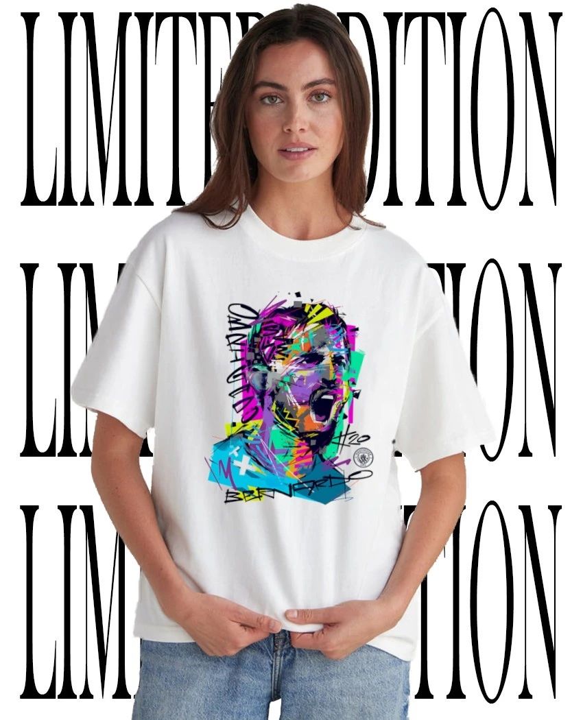 Manchester City Bernardo Metal art graphic shirt