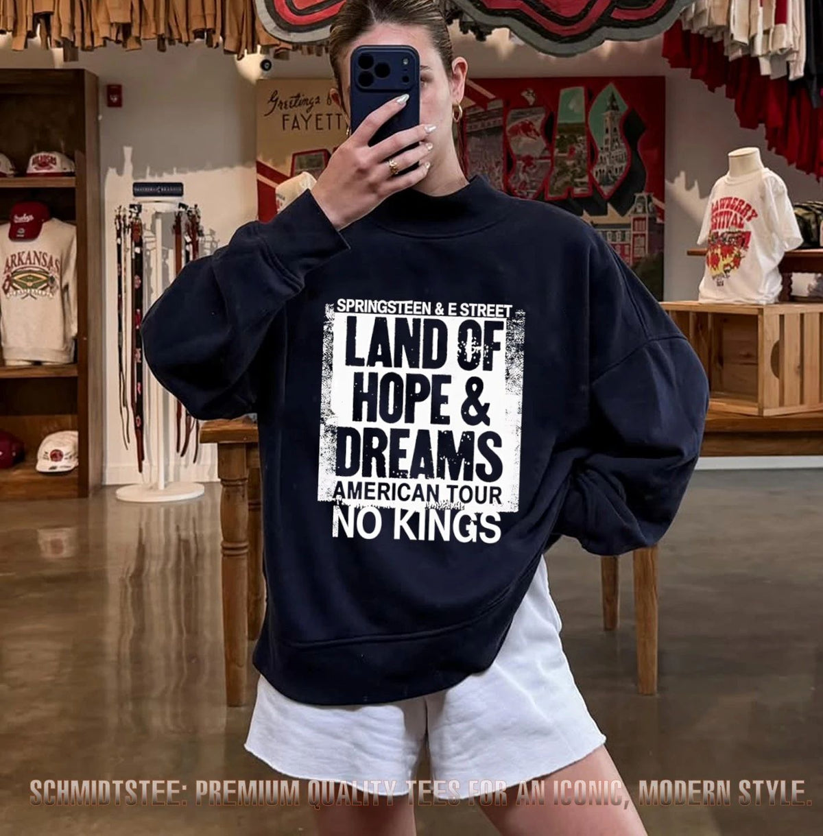 Jack Smith 2026 Land Of Hope And Dreams American Tour No Kings Shirt