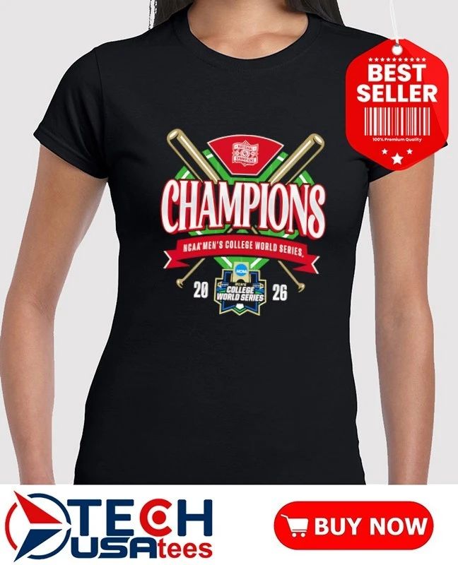 Oklahoma Sooners 2026 NCAA Men’s College World Series National Champions shirt