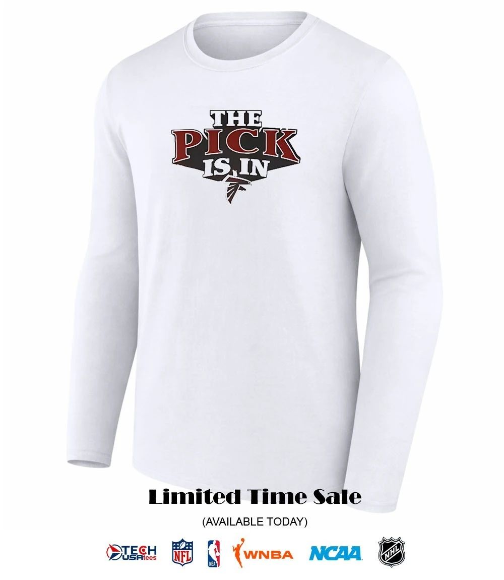 Atlanta Falcons the pick is in shirt