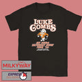 May 2 2026 Luke Combs WHITE T-Shirt University Of Tennessee TOUR shirt