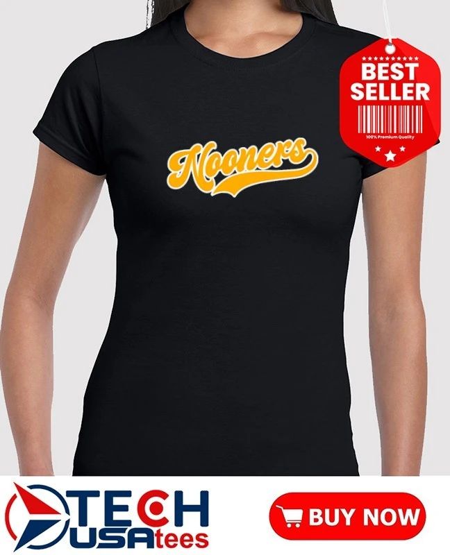 Nooners script logo shirt